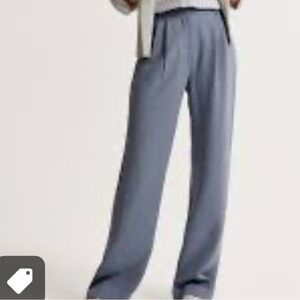 Abercrombie Sloan Tailored Pant Size 27L Blue